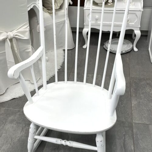 Shabby Chic Schaukelstuhl