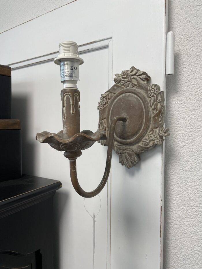 Wandlampe braun