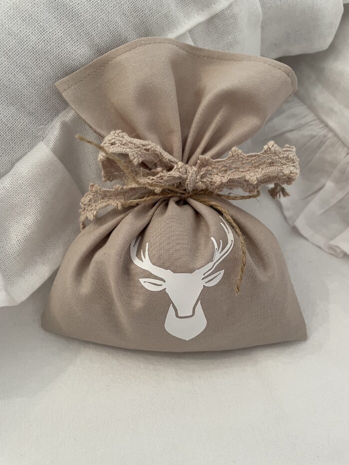 Lavendelduftsäckli Hirsch, beige