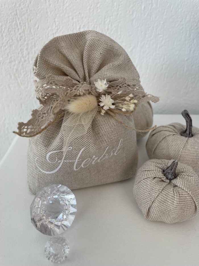 Lavendelduftsäckli Herbst, beige