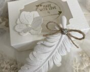 Geschenkbox mid Feder
