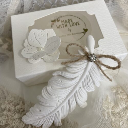 Geschenkbox mid Feder